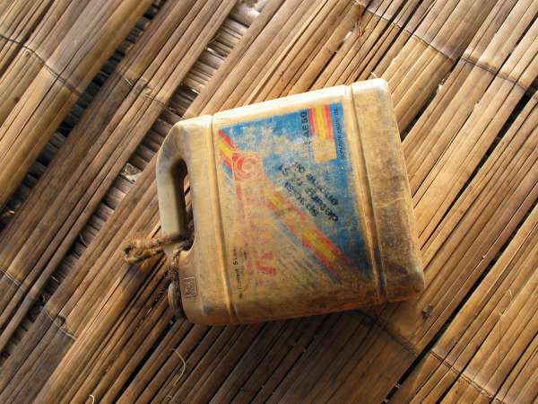 Container, used for fresh water.